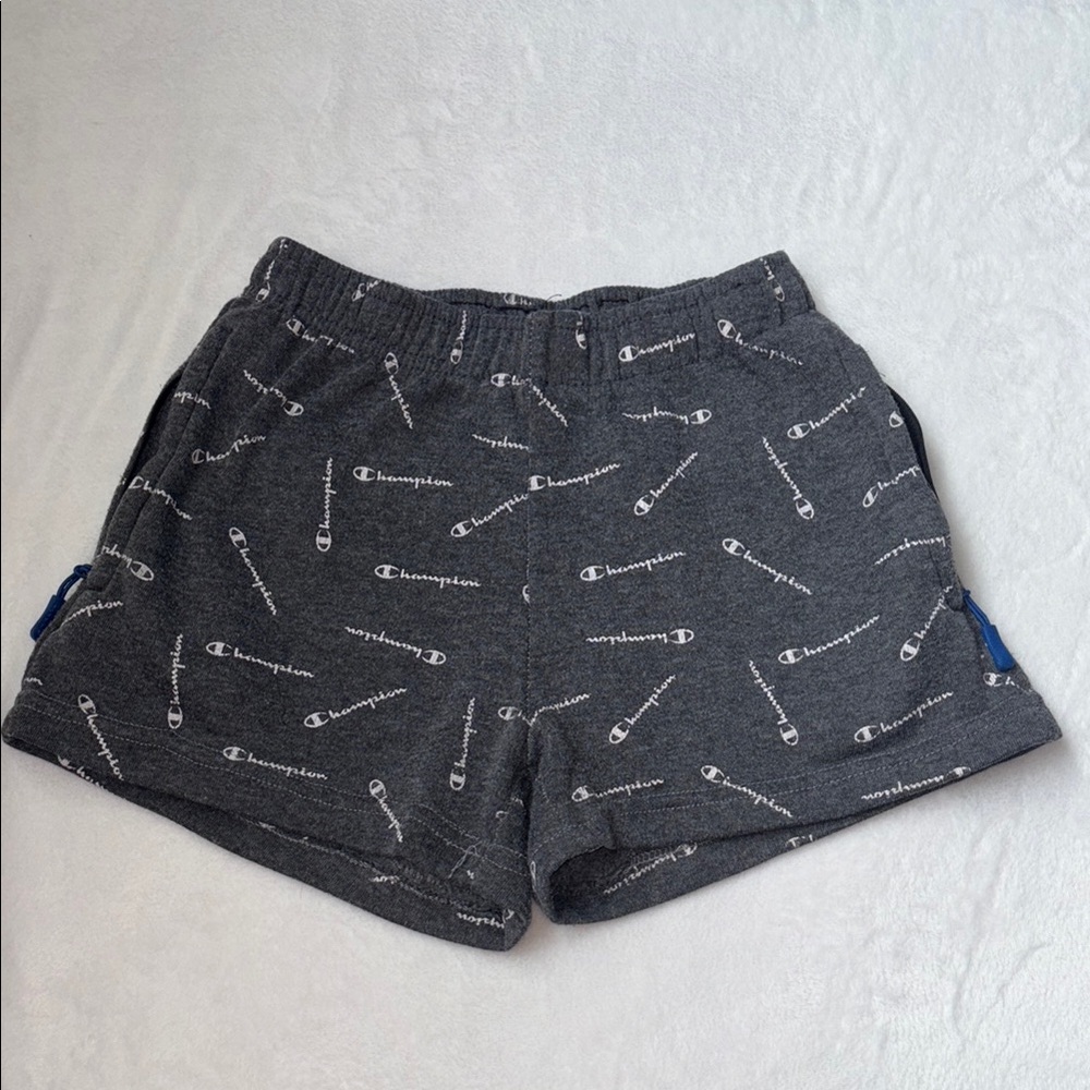 Champion Gray Logo Shorts